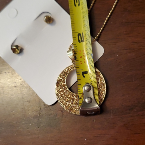 Earring & necklace Radiant set - Picture 4 of 10